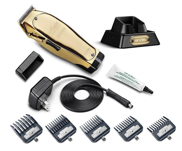 Master Cordless Limited Edition Gold Clipper - Xcluciv Barber Supplier
