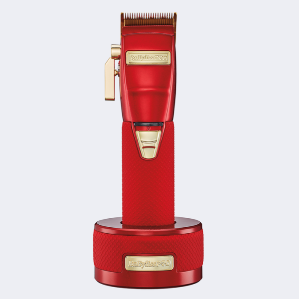 BaByliss PRO Red Barberology Metal Boost Collection Red And Gold