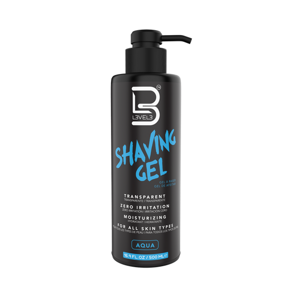 Transparent Shaving Gel Aqua 500ml - Xcluciv Barber Supplier