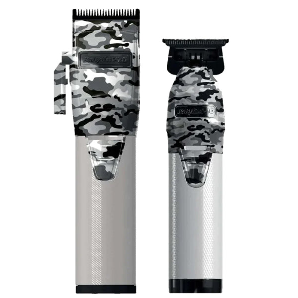 BaBylissPRO LimitedFX Camo Holiday Prepack - All Metal+ Clipper & Trimmer