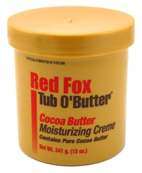 Red Fox  Tub O' Butter Jar 12oz