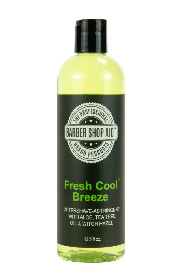 Barber Shop Aid Fresh Cool Breeze Antiseptic Aftershave 12.5oz