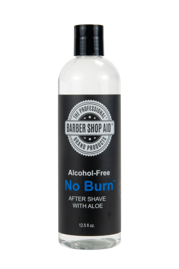 Barber Shop Aid No Burn Alcohol Free Antiseptic Aftershave 12.5oz