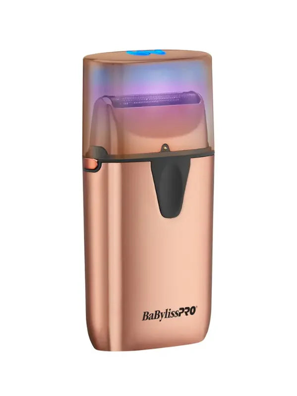 BaBylissPRO UV Disinfecting Rose Gold Single Foil Shaver