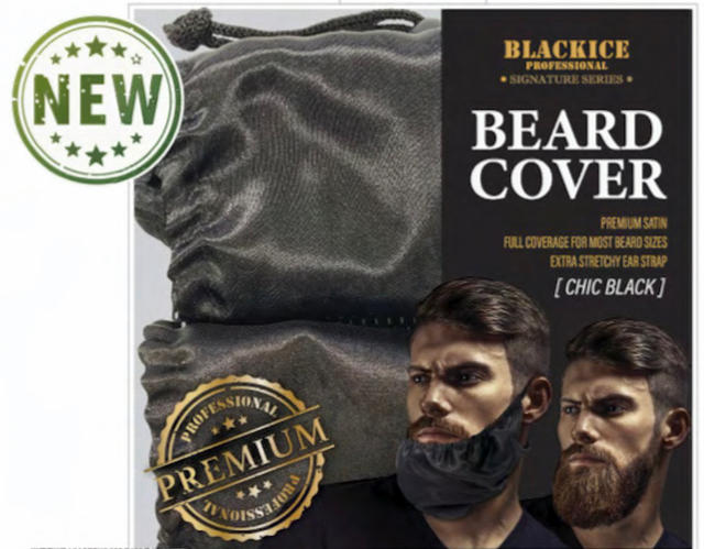 Black Ice Beard Cover