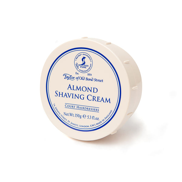 Taylor of Old Bond Street - Almond Shaving Cream Bowl 150g