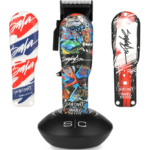 Stylecraft X King Saladeen Limited Edition Professional Modular REBEL Cordless Hair Clipper with Super-Toque Motor