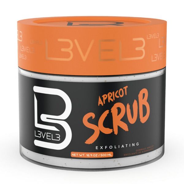 L3VEL3 Apricot Faicial Scrub 16.9 oz