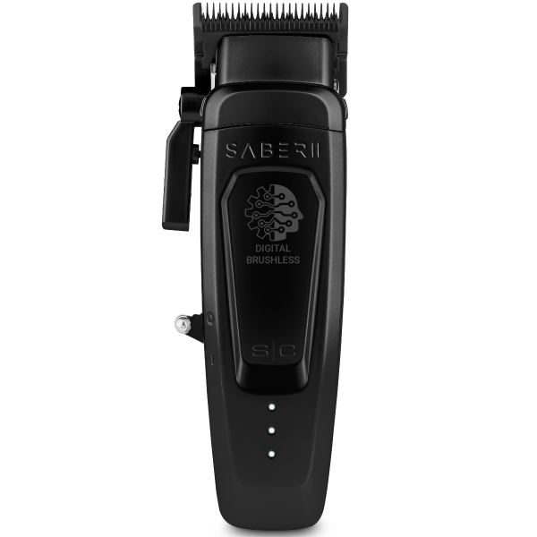 Stylecraft Pro SABER II Professional Metal Clipper with Digital Brushless EON Motor - Black