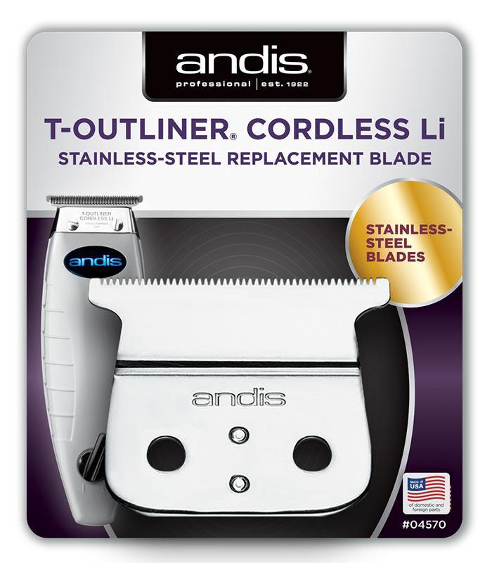 T-Outliner Cordless Li Stainless Steel Replacement Blade - Xcluciv Barber Supplier