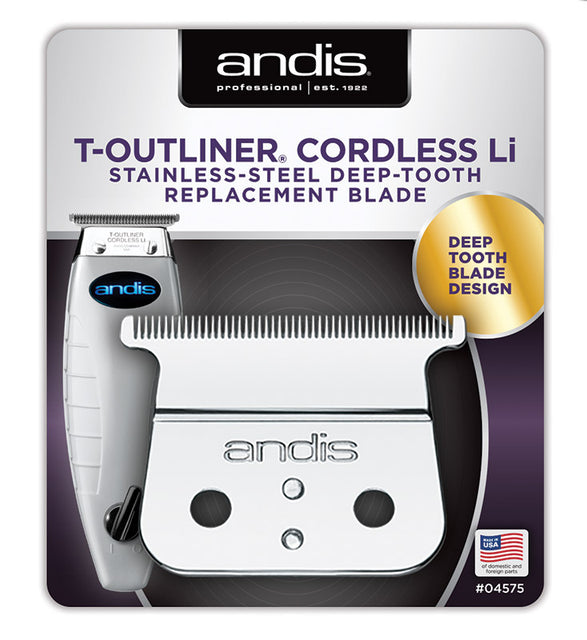 Cordless T-Outliner Li Replacement Deep Tooth GTX Blade - Stainless Steel - Xcluciv Barber Supplier