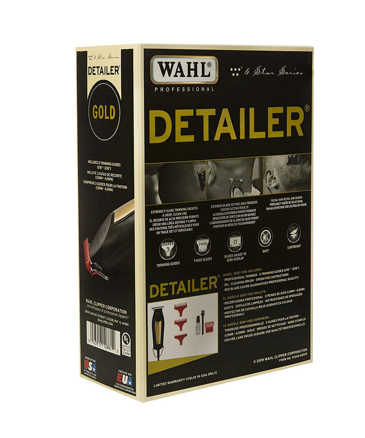 Limited Edition Black & Gold Detailer - Xcluciv Barber Supplier