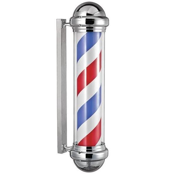Barber Pole (Round Cap) - Xcluciv Barber Supplier