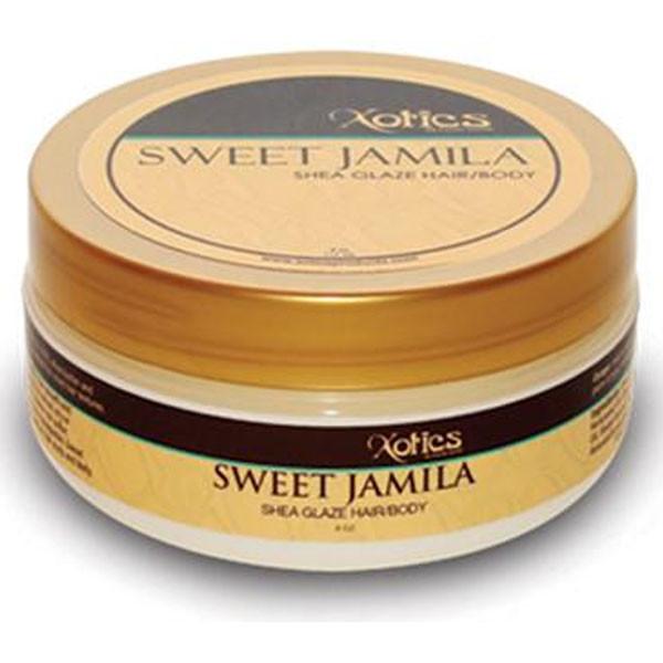 Xotics Sweet Jamila Shea Glaze Hair Body 4oz
