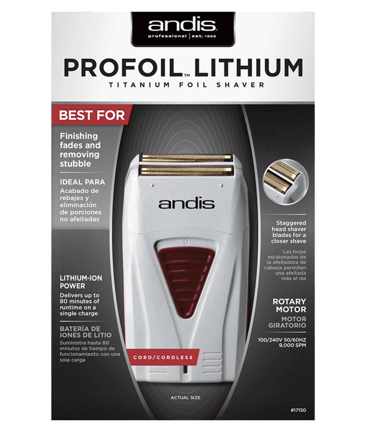 ProFoil Lithium Titanium Foil Shaver - Xcluciv Barber Supplier