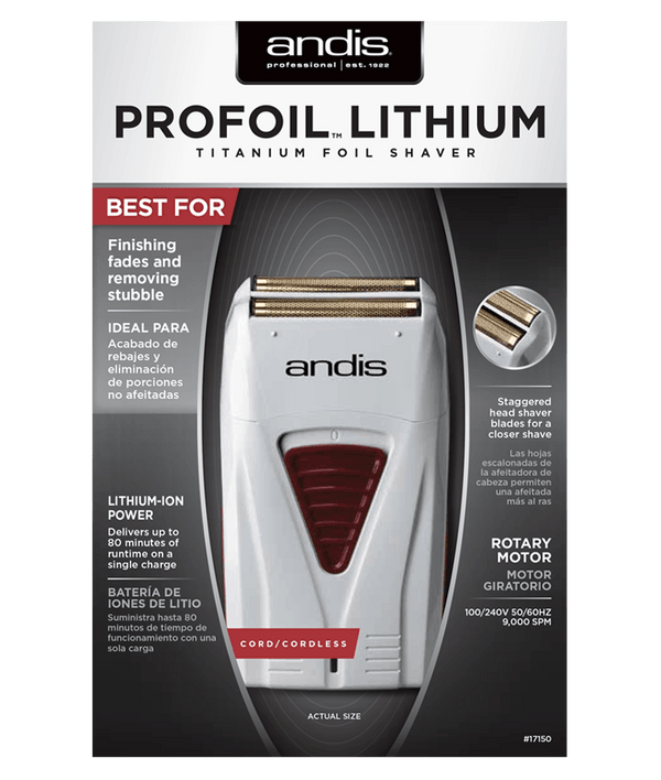 ProFoil Lithium Titanium Foil Shaver - Xcluciv Barber Supplier