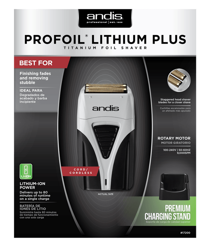 ProFoil Lithium Plus Titanium Foil Shaver - Xcluciv Barber Supplier