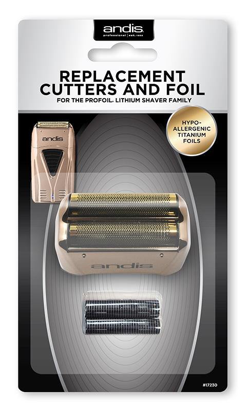 ProFoil Copper Lithium Titanium Foil Assembly and Inner Cutters - Xcluciv Barber Supplier