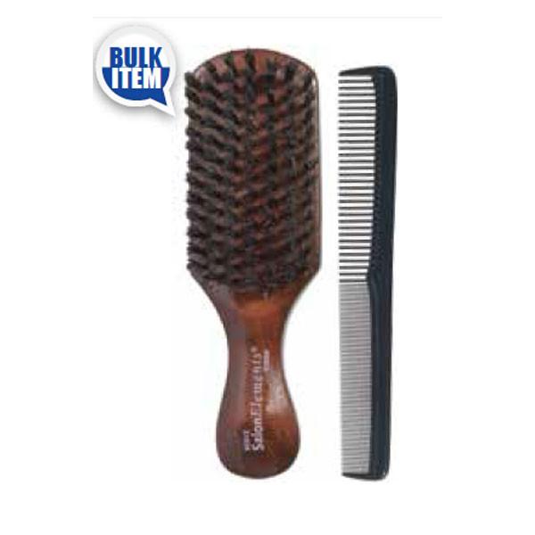 Soft Club Brush with 7" Comb