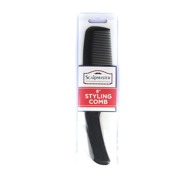 8" Styling Comb - Xcluciv Barber Supplier