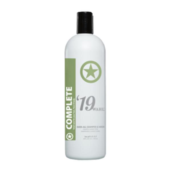 ‘19 Wahl COMPLETE Over-All Shampoo & Wash 20oz - Xcluciv Barber Supplier