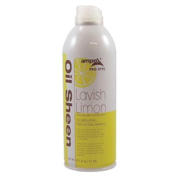 Ampro Lavish Limon Oil Sheen 11oz - Xcluciv Barber Supplier