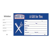 Book of 50 Gift Certificates - Xcluciv Barber Supplier