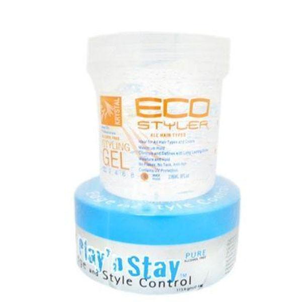 ECO Styler Krystal Clear Gel with a FREE Pure Play & Stay Gel