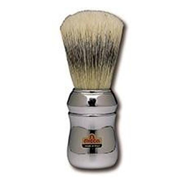 Omega Professional Metal Shave Brush - Xcluciv Barber Supplier
