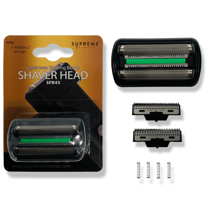 T-Fader Foil Replacements - SRF50 - Electric Razor Replacement Blades - Supreme Trimmer Mens Trimmer Grooming kit 
