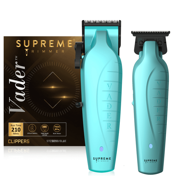 Vader™ Clipper & Vader™ Trimmer Set - Hair Clippers & Trimmers - Supreme Trimmer Mens Trimmer Grooming kit 