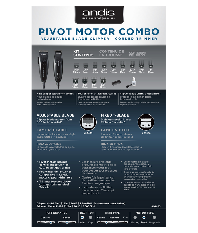 Pivot Motor Combo (Black)