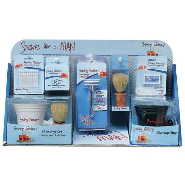 Shave Like A Man Retail Display