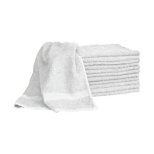 Magna Plus White Terry Towels 12pcs