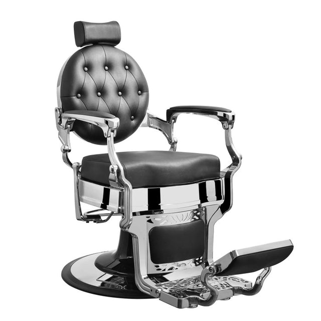 Truman Barber Chair (Black) by Berkeley