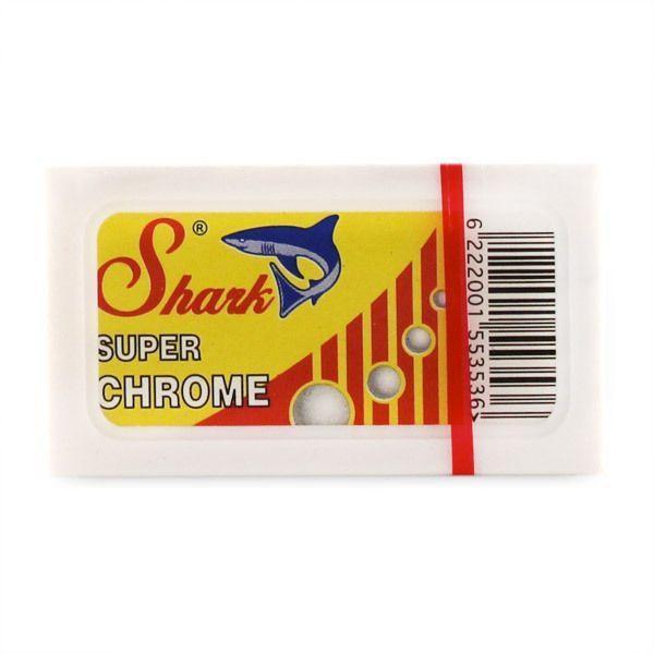 Shark Double Edge Super Chrome Blades