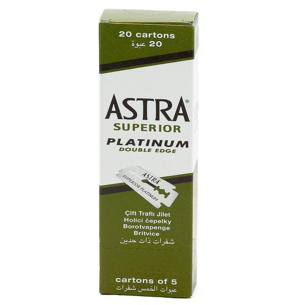 Astra Superior Platinum Blades - Xcluciv Barber Supplier