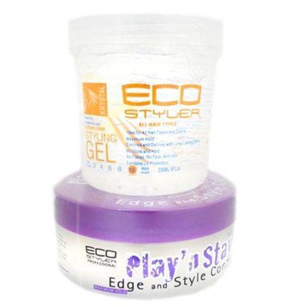 ECO Styler Krystal Clear with a FREE Super Protein Play & Stay Gel