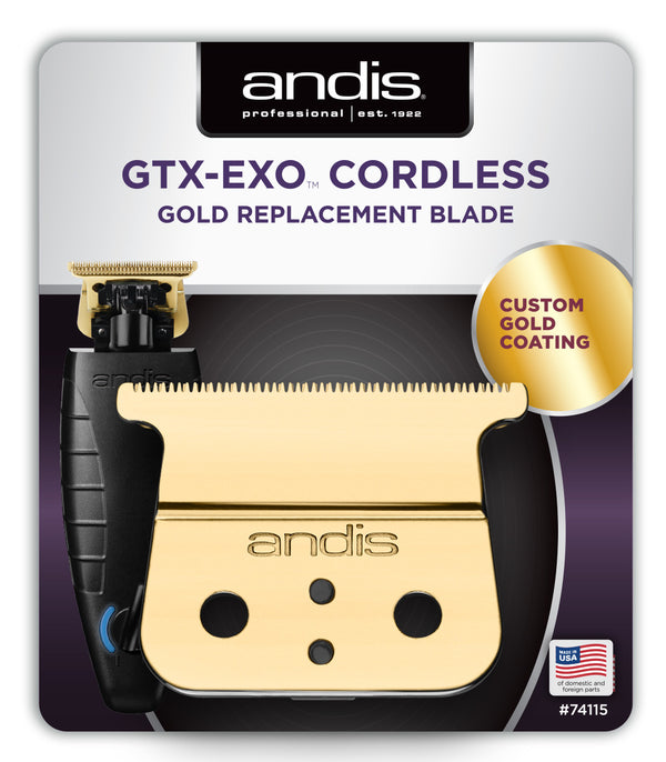 GTX-EXO Cordless Gold Replacement Blade - Xcluciv Barber Supplier