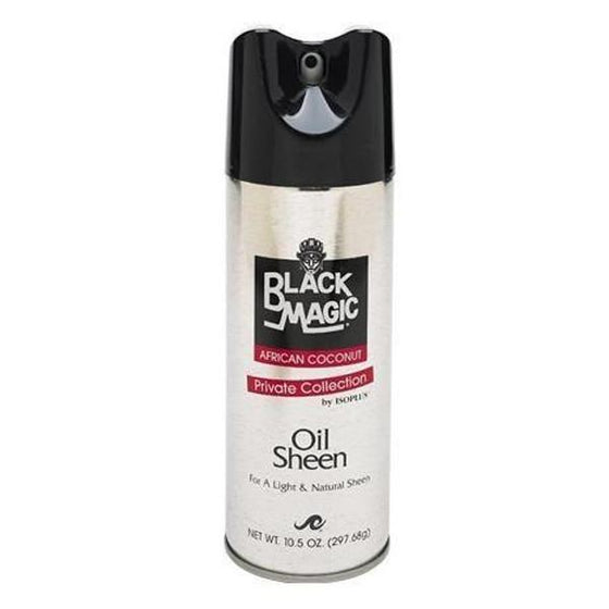 Black Magic Coconut Oil Sheen 10.5oz - Xcluciv Barber Supplier
