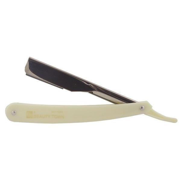 Beauty Town White Straight Razor - Xcluciv Barber Supplier