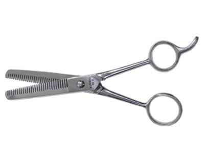 7" German Double Tooth Thinning Shear 30 Tooth - Xcluciv Barber Supplier