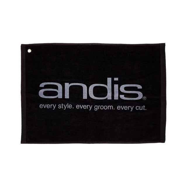 Andis Terry Towel Black - Xcluciv Barber Supplier