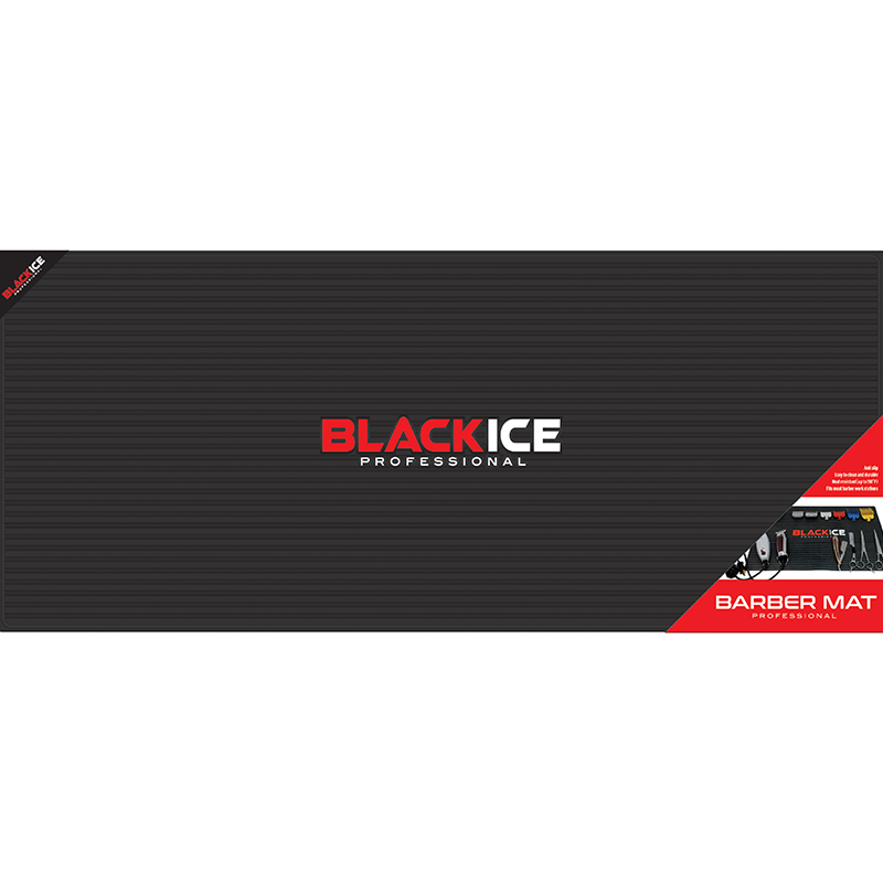 Black Ice Barber Mat Large