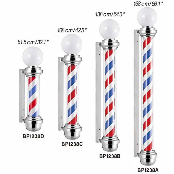 Classic Barber Pole (6" Cylinder)