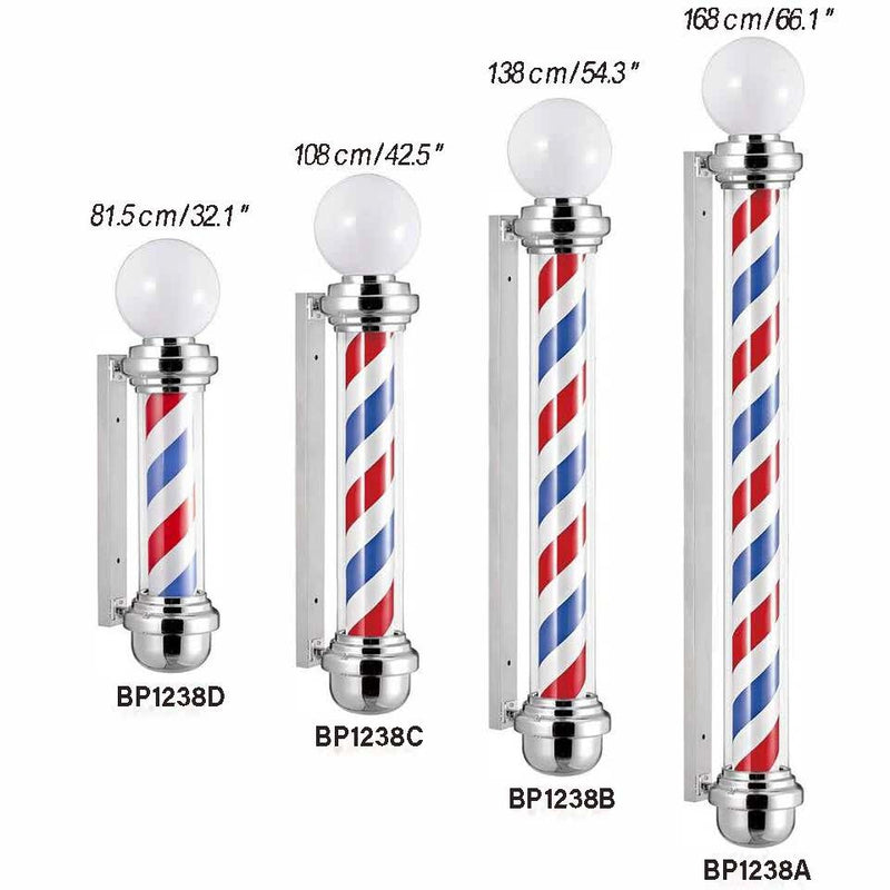 Classic Barber Pole (6" Cylinder)