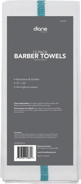 Barber Towels 12pk - Xcluciv Barber Supplier