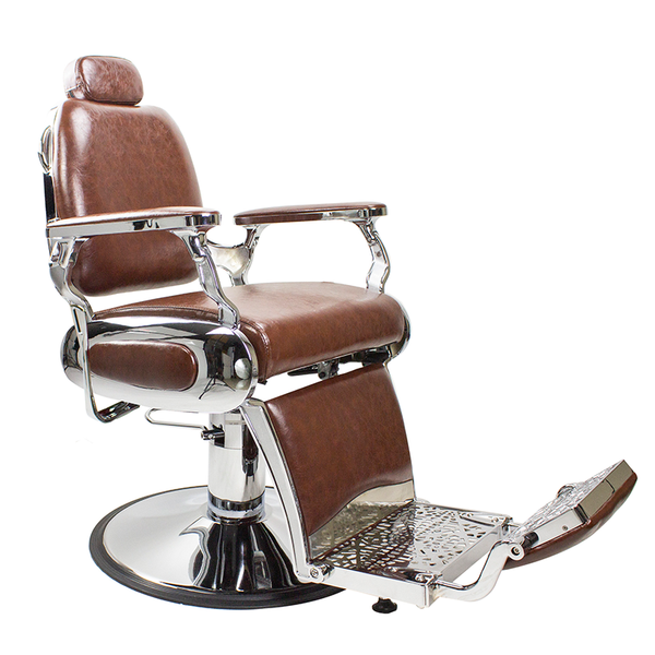 Roosevelt Barber Chair (Brown) by Berkeley