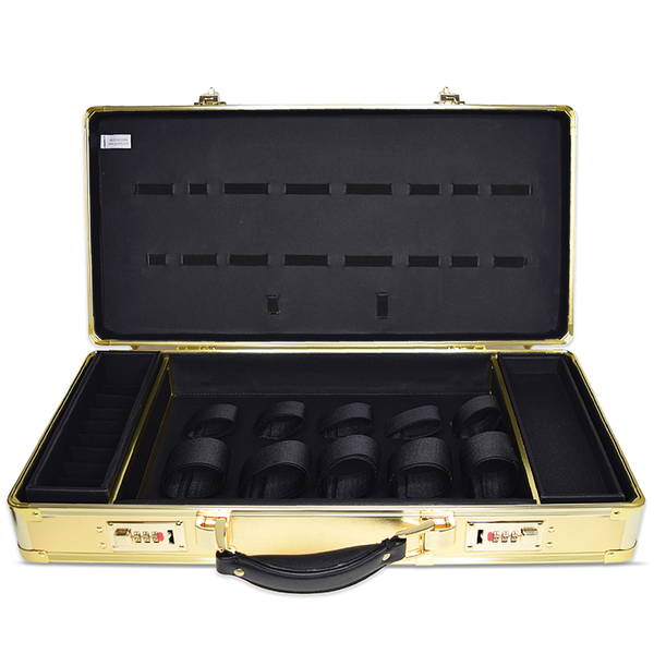 Professional Barber Tool Case Gold