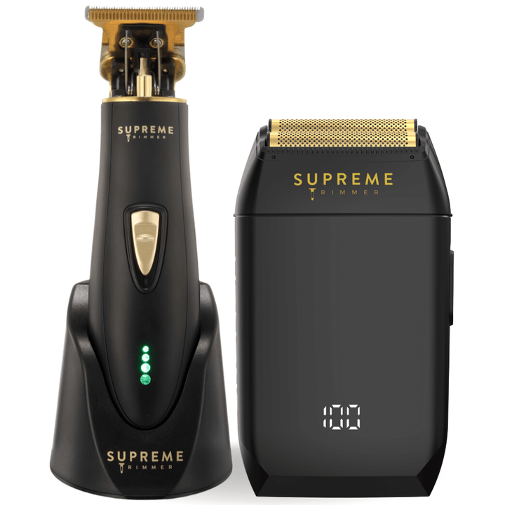 Crunch™ Shaver & T Shaper™ Trimmer Bundle - Electric Razors - Supreme Trimmer Mens Trimmer Grooming kit 